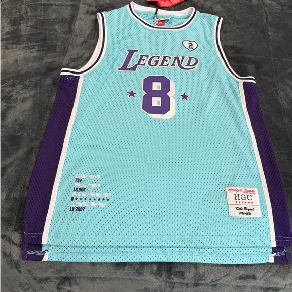 Nostalgia Teal Kobe Jersey YOUTH XL HGC - Picture 3 of 6